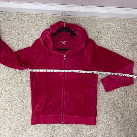 Juicy Couture Pink Velour Hoodie - Picture 4 of 7